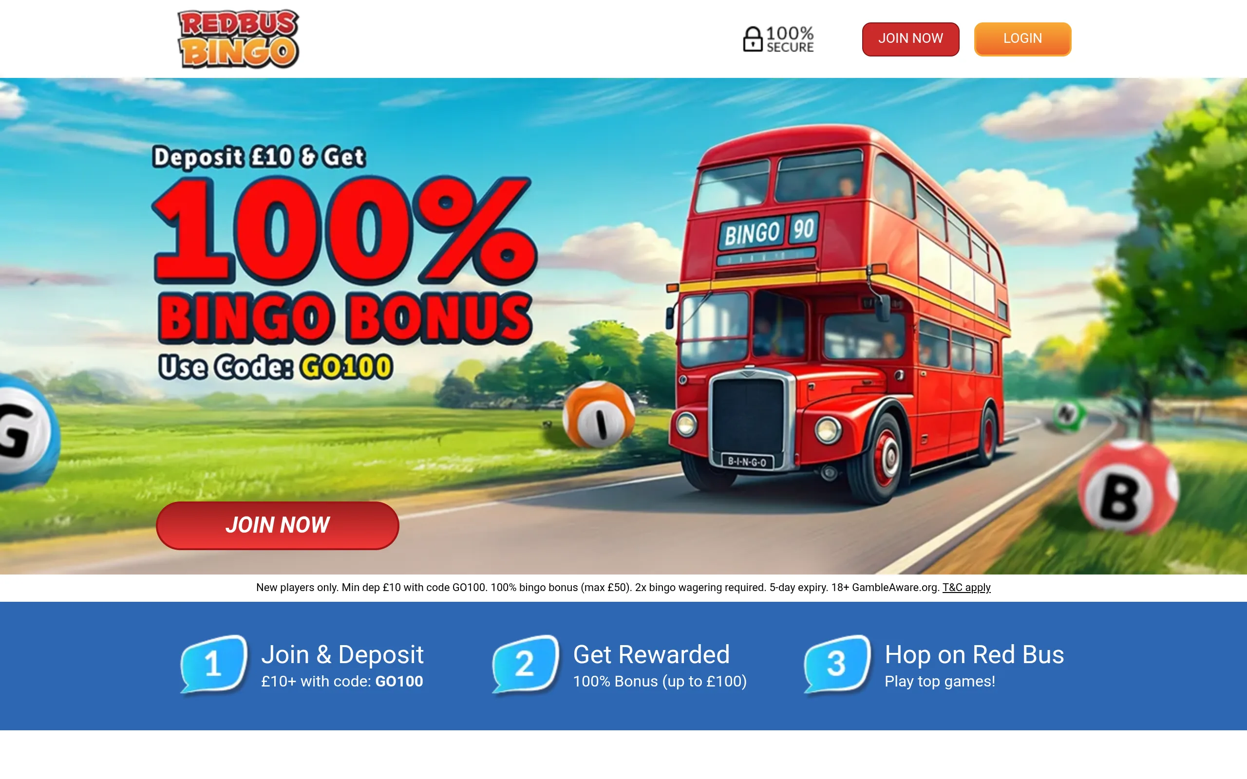 RedBus Bingo public website